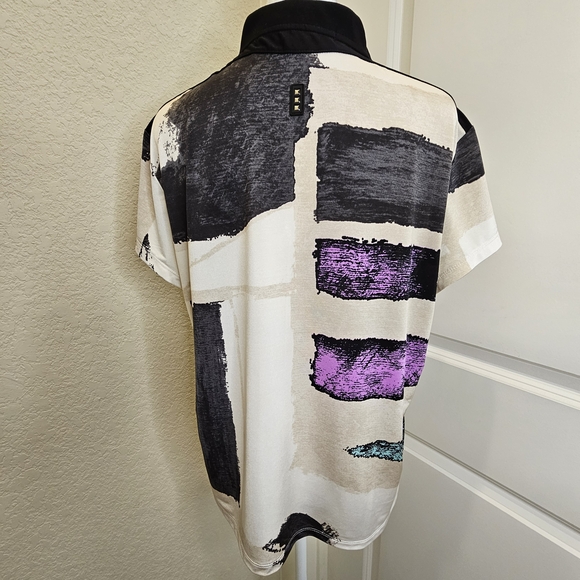 Jamie Sadock Ladies Golf Tee, Short Sleeve L - Picture 4 of 8